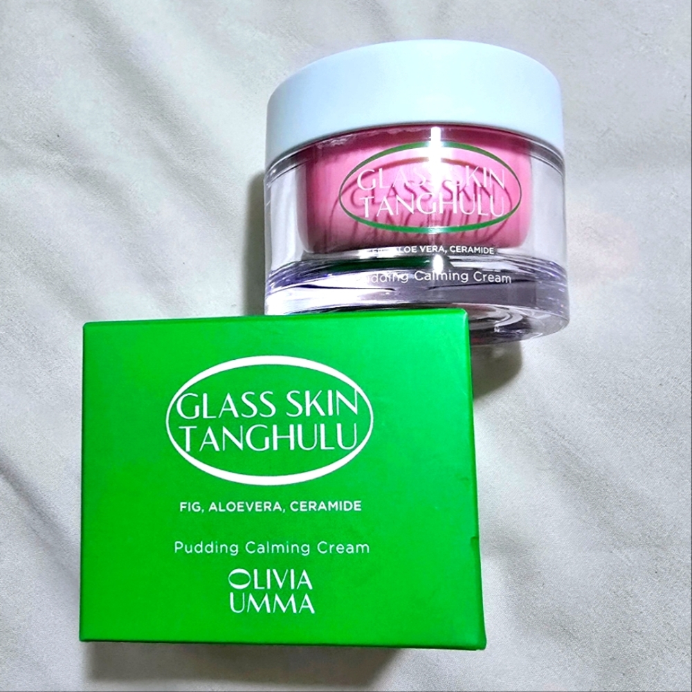 NEW! OLIVIAUMMA Glass Skin Tanghulu Pudding Calming Cream 50 g